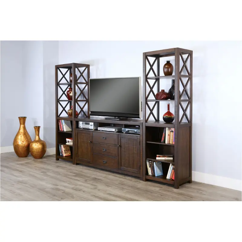 3563tl-66 Sunny Designs Homestead Home Entertainment Furniture Entertainment Center