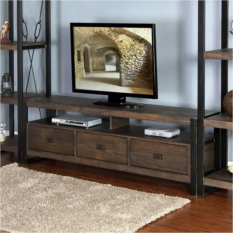 3568tl2-78 Sunny Designs Homestead Home Entertainment Furniture Tv Console