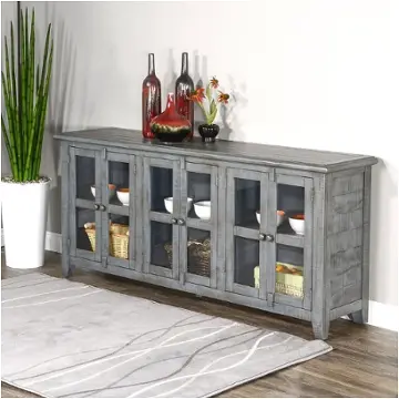 3628lb-70 Sunny Designs Manor House Home Entertainment Furniture Tv Console