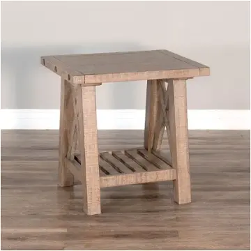 3156dr-e Sunny Designs Vivian Living Room Furniture End Table