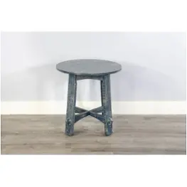 3172ob-e Sunny Designs Ocean Blue Living Room Furniture End Table