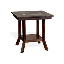 3175dc2-e Sunny Designs Santa Fe Living Room Furniture End Table