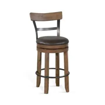 1624bu-b30 Sunny Designs Carriage House Accent Furniture Stool