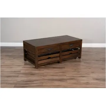 3266tl-c Sunny Designs Homestead Living Room Furniture Cocktail Table