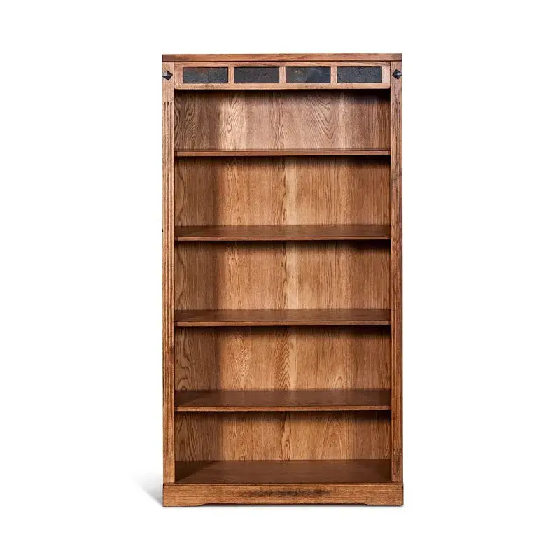 2952ro2-72 Sunny Designs Sedona Home Office Furniture Bookcase