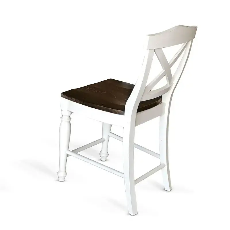 1666ec-24 Sunny Designs Carriage House Dining Room Furniture Stool