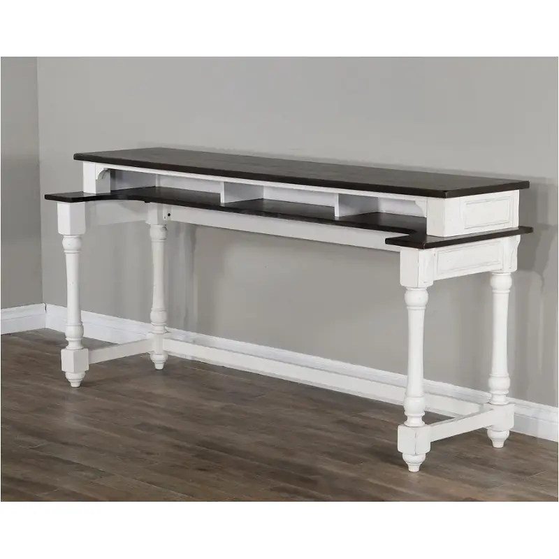 2048ec-ct Sunny Designs Carriage House Accent Furniture Sofa Table