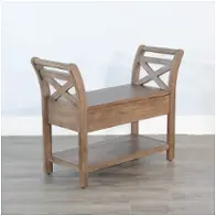2075bu Sunny Designs Doe Valley Accent Furniture Benche