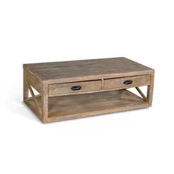 3131wb-c Sunny Designs Durango Living Room Furniture Cocktail Table