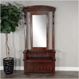 2537dc2-t Sunny Designs Santa Fe Accent Furniture Hall Tree