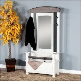 2537ec-t Sunny Designs Carriage House Accent Furniture Hall Tree