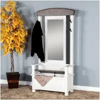 2537ec-t Sunny Designs Carriage House Accent Furniture Hall Tree