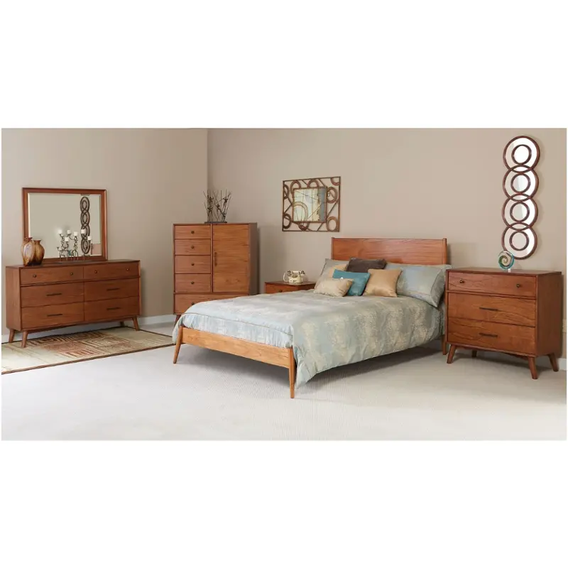 2336cn-ekh Sunny Designs American Modern - Cinnamon Bedroom Furniture Bed