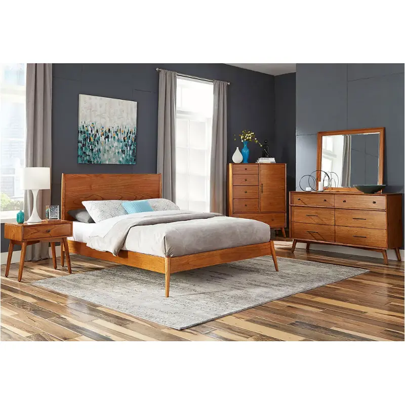 2336cn-qh Sunny Designs American Modern - Cinnamon Bedroom Furniture Bed