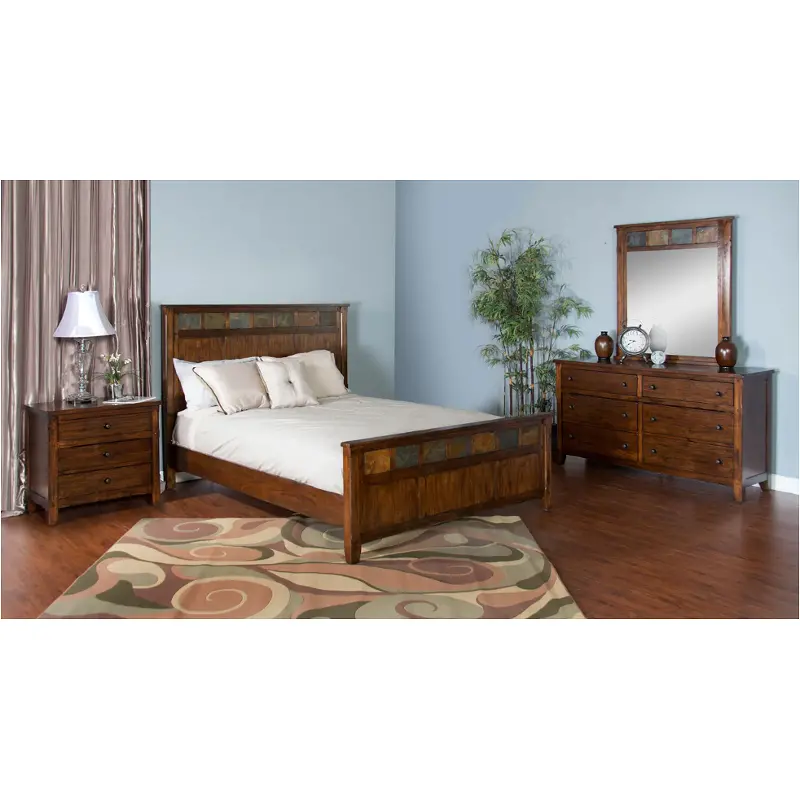 2334dc-ekh Sunny Designs Santa Fe Bedroom Furniture Bed