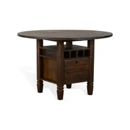 1013tl2-t Sunny Designs Homestead Dining Room Furniture Counter Height Table