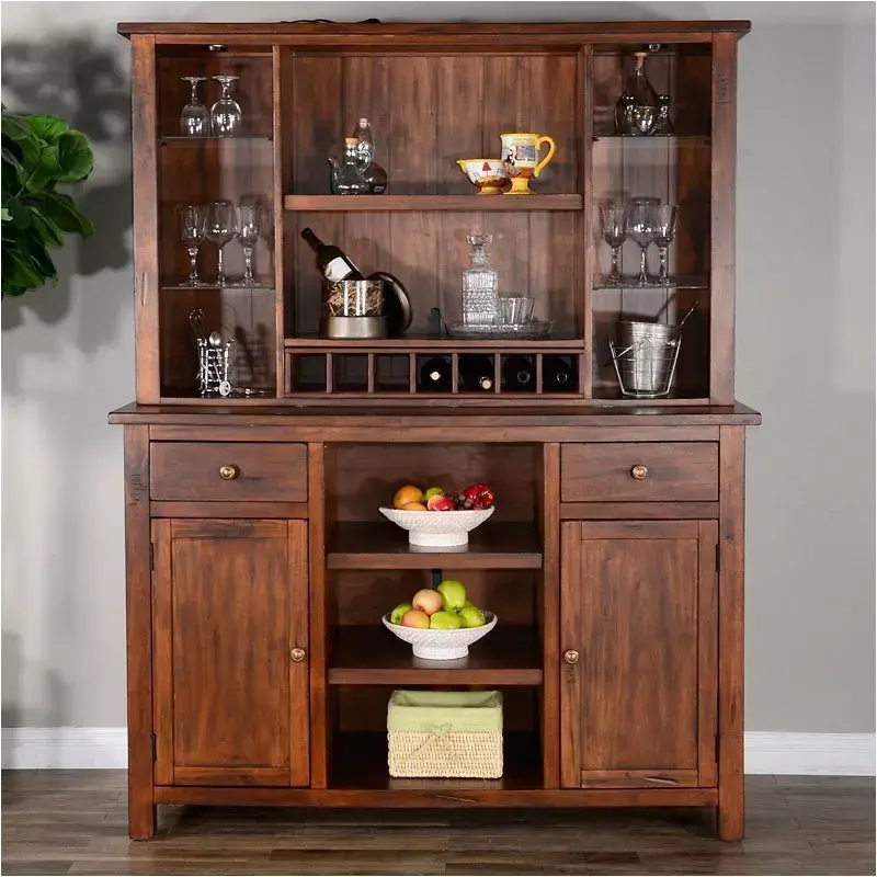 1911vm-h Sunny Designs Tuscany Dining Room Furniture Bar