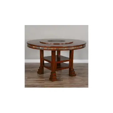 1225dc2-t Sunny Designs Santa Fe Dining Room Furniture Dining Table