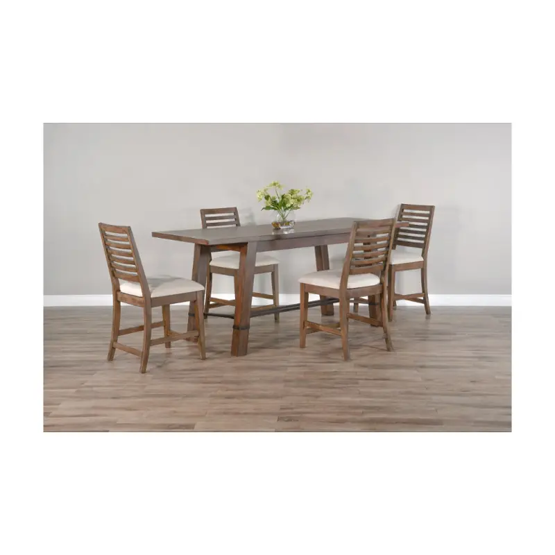 Rectangular Counter Height Table 1131bu Sunny Designs Doe Valley Rectangular Counter Height Table