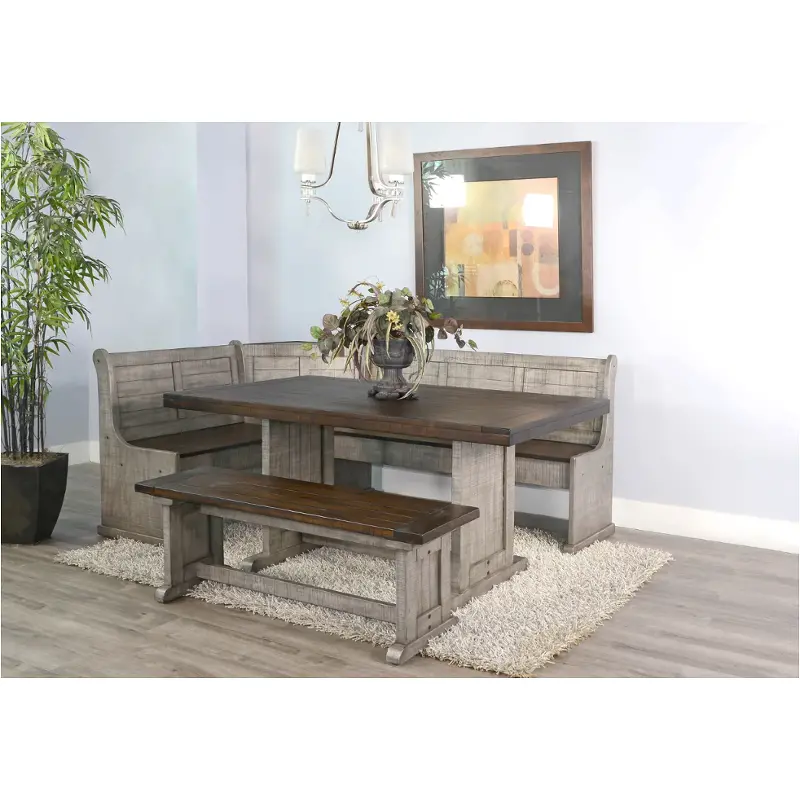 0113ta T Sunny Designs Homestead Hills Breakfast Nook Set 5971