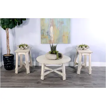 3172ws-e Sunny Designs Marina Living Room Furniture End Table