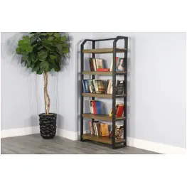 2835bu Sunny Designs Doe Valley Home Office Furniture Bookcase