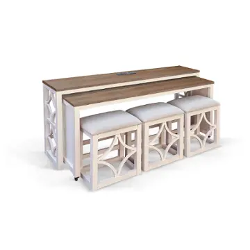 2114mb Sunny Designs Pasadena Living Room Furniture Nesting Table