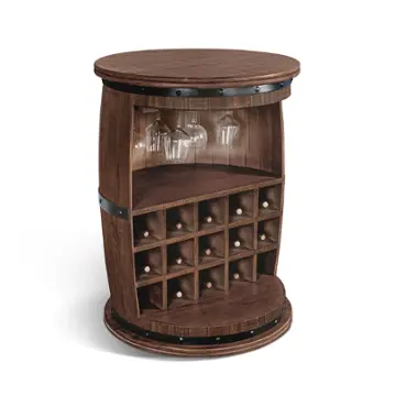 2096tl Sunny Designs Homestead Accent Furniture Wine Storage