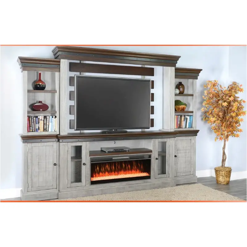 3649ta-pbr Sunny Designs Home Entertainment Furniture Entertainment Center