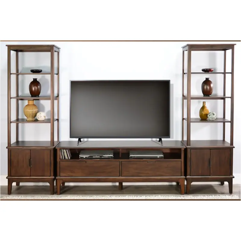 3660cb-64 Sunny Designs Home Entertainment Furniture Tv Console