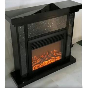 Fm2050-48-blk Cnc Industrial Accent Furniture Fireplace