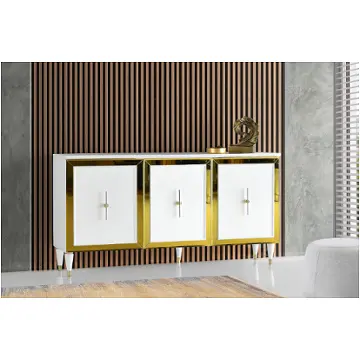 Sashi-3dr-wh Modern Art Furniture Sashi Dining Room Furniture Server