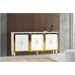Sashi-3dr-wh Modern Art Furniture Sashi Dining Room Furniture Server