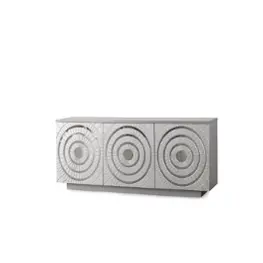 Myra-3dr-slv Modern Art Furniture Myra Dining Room Furniture Server