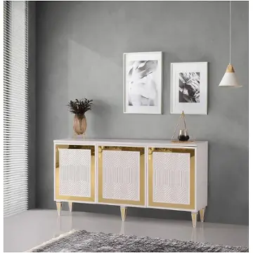 Giovanna-3dr-wh Modern Art Furniture Giovanna Dining Room Furniture Server