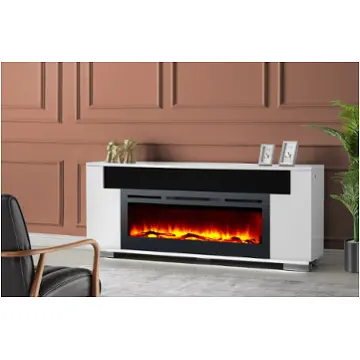 E1671-76-lacq Modern Art Furniture Haley Home Entertainment Furniture Fireplace