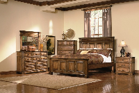 Bed / Dresser / Mirror / Nightstand