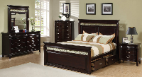 Bed / Dresser / Mirror / Nightstand
