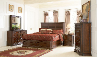 Bed / Dresser / Mirror / Nightstand