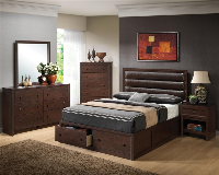 Bed / Dresser / Mirror / Nightstand