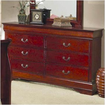 200433 Coaster Furniture Louis Philippe - Cherry Bedroom Furniture Dresser