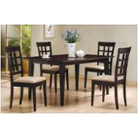 100771 Coaster Furniture Mix And Match - Cappuccino Dining Room Furniture Dinette Table