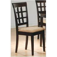 100772 Coaster Furniture Mix And Match - Cappuccino Dining Room Furniture Dinette Chair