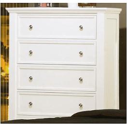 201305 Coaster Furniture Sandy Beach - White Bedroom Furniture Chest