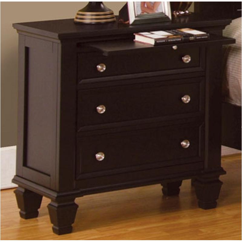 Cappuccino CO-203192 Coaster Home Furnishings Traditional Nightstand