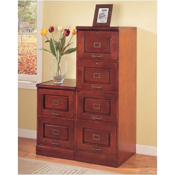 800304 Coaster Furniture Palmetto Cherry 2 Drawer File