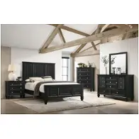 201323 Coaster Furniture Sandy Beach - Black Dresser - Black