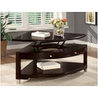 701196 Coaster Furniture Liberty Pie Shaped Coffee Table