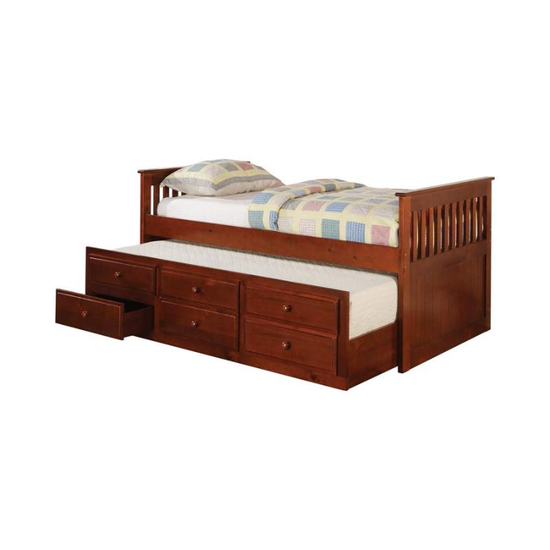 300105 Coaster Furniture Captains Bed With Trundle