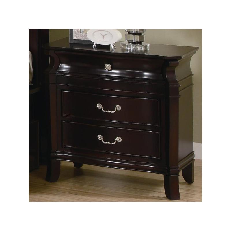 201312 Coaster Furniture Manhattan Bedroom Furniture Nightstand
